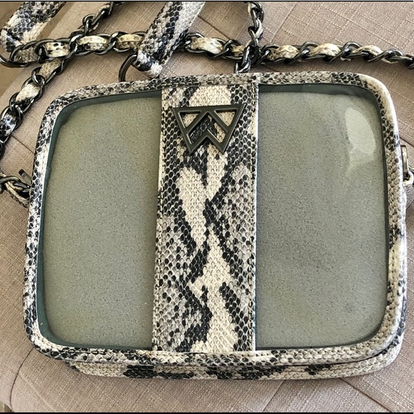 SOLD!!! Clear Kelly Wynne Black & Ivory  Snake - Picture 4 of 12